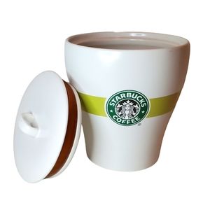 EUC Classic Starbucks Ceramic Coffee Canister
